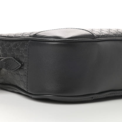 Gucci Microguccissima Mini Bree Messenger Bag Black 10 of 12