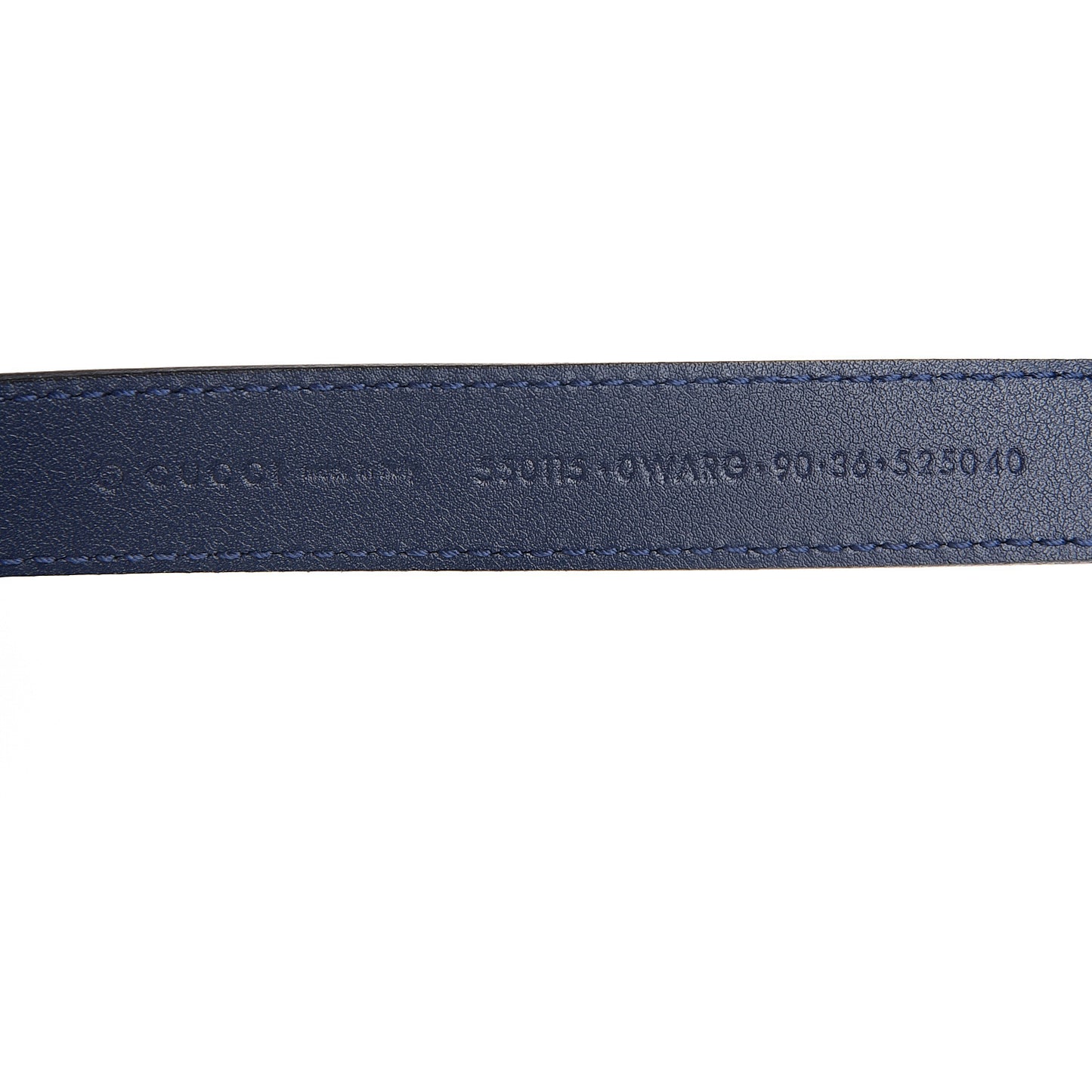 Calfskin Sylvie Stripe Torchon Double G 20mm Belt 90 36 Maritime Hibiscus Red Mystic White