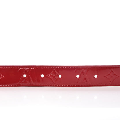 Louis Vuitton Vernis Ceinture 30mm Belt 90 36 Rouge 8 of 10