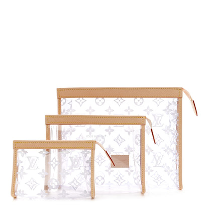 Louis Vuitton PVC Monogram Trio Poche Toilette 2 of 11