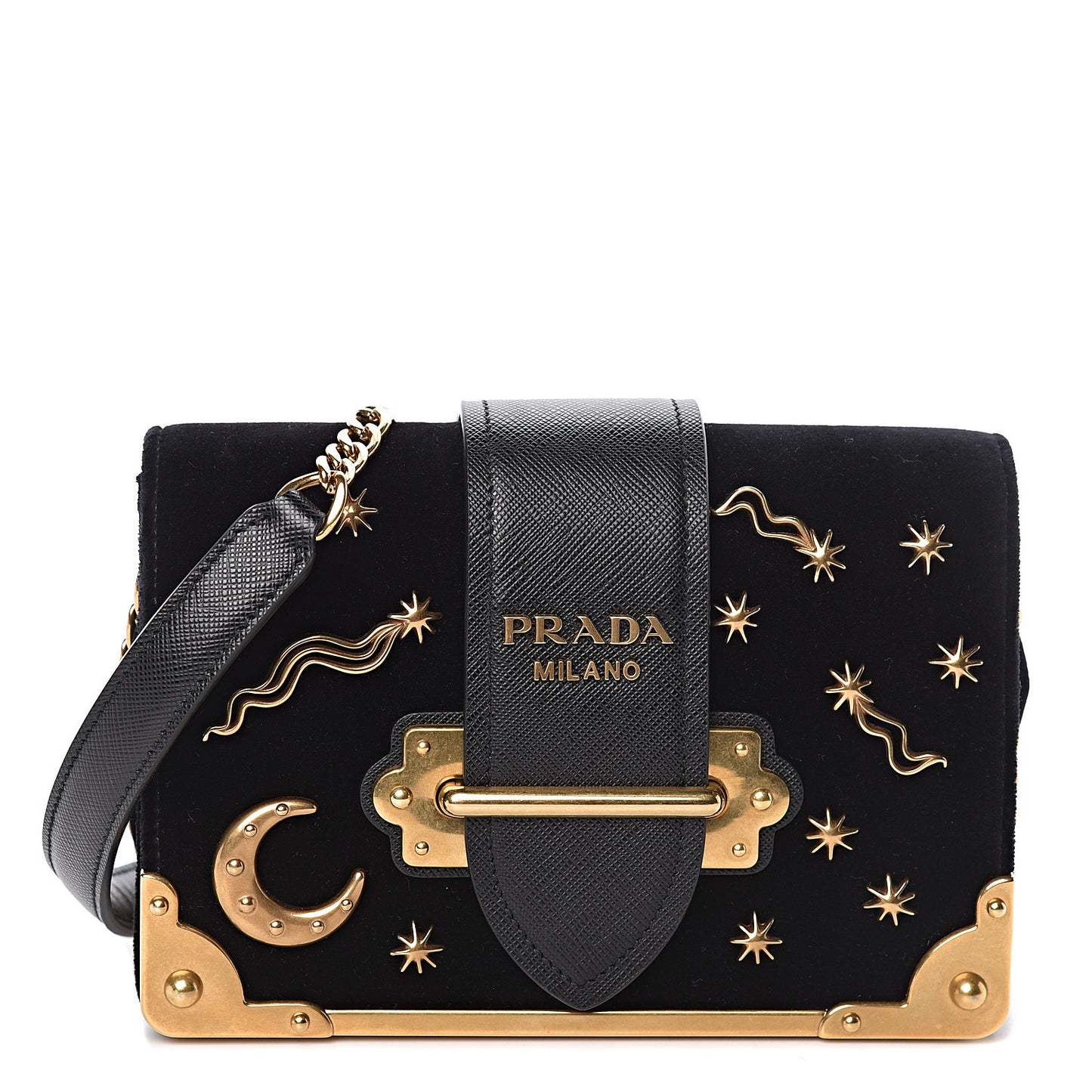 Velvet Cahier Astrology Bag Black