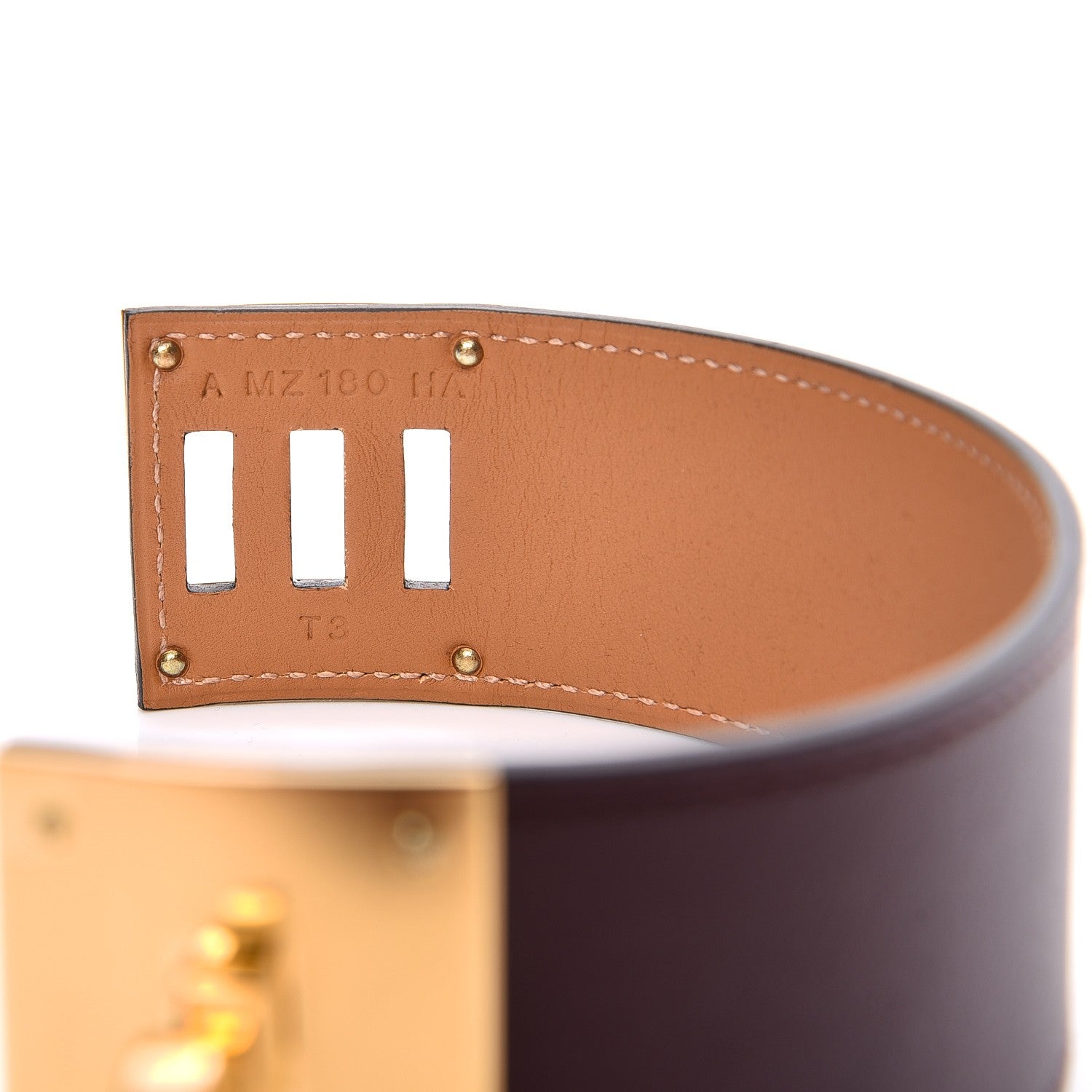 Hermes Swift Kelly Dog T3 Bracelet Bordeaux 5 of 6