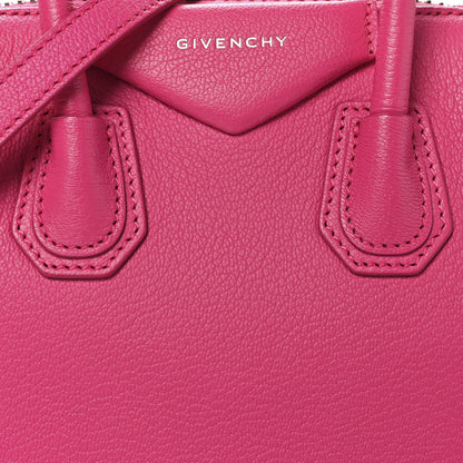 Givenchy Sugar Goatskin Mini Antigona Neon Pink 7 of 10