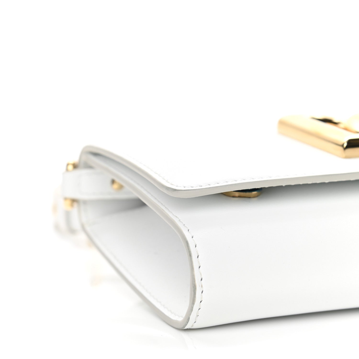 Dolce & Gabbana Calfskin DG Millennials Crossbody Bag White 8 of 9