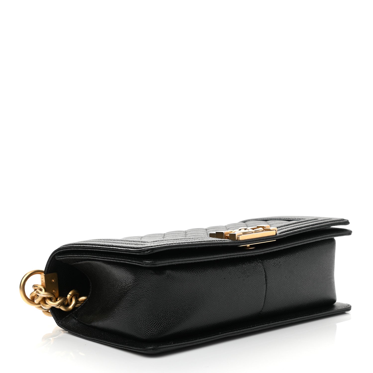Chanel Caviar Quilted Medium Boy Flap Black 4 of 12