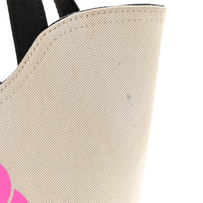 Balenciaga Cotton Canvas Calfskin New Wave Tote XS Natural Pink 11 of 11