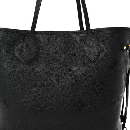 Louis Vuitton Empreinte Monogram Giant Neverfull MM Black 8 of 11