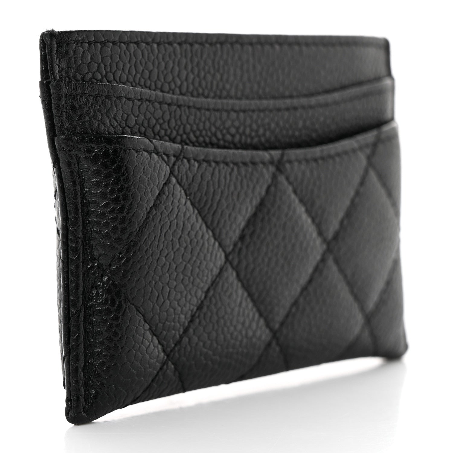 Chanel Caviar Quilted Card Holder Black 3 of 8