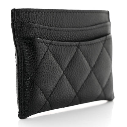 Chanel Caviar Quilted Card Holder Black 3 of 8