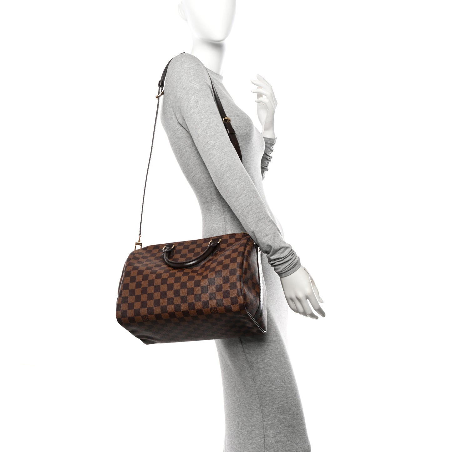 Damier Ebene Speedy Bandouliere 30