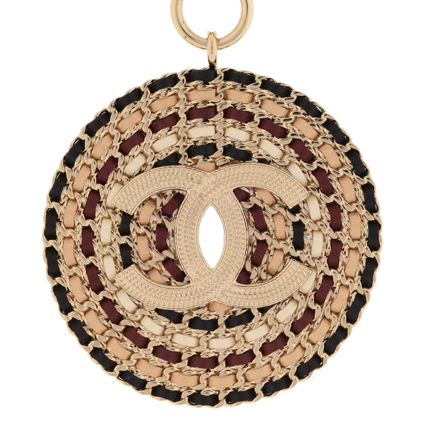 Chanel Lambskin Chain CC Necklace Gold 4 of 6