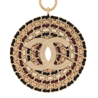 Chanel Lambskin Chain CC Necklace Gold 4 of 6