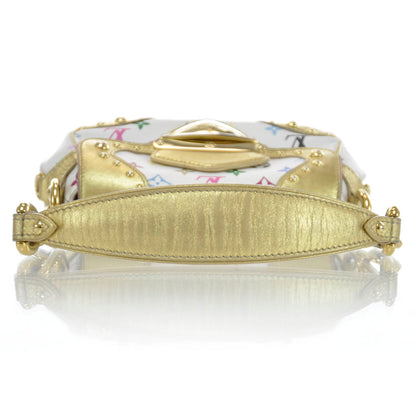 Louis Vuitton Monogram Multicolor Marilyn White Gold 4 of 9