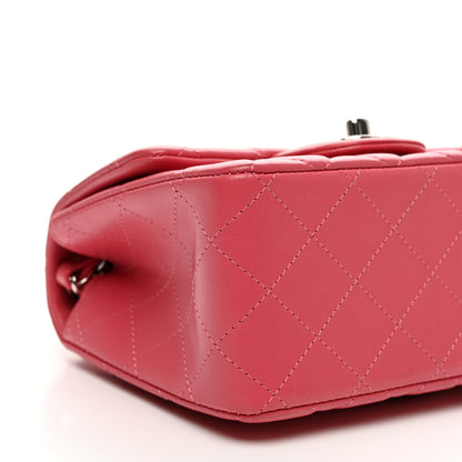 Chanel Lambskin Quilted Mini Square Flap Pink 9 of 10