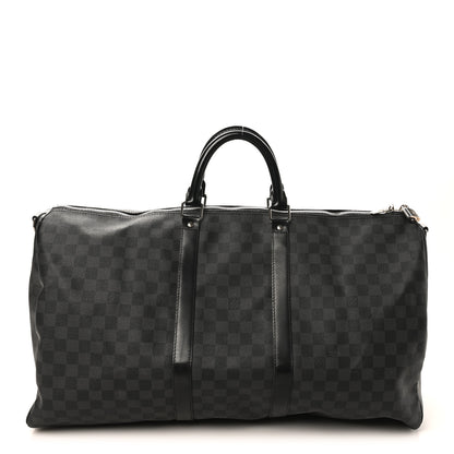 Louis Vuitton Damier Graphite Keepall Bandouliere 55 1 of 11