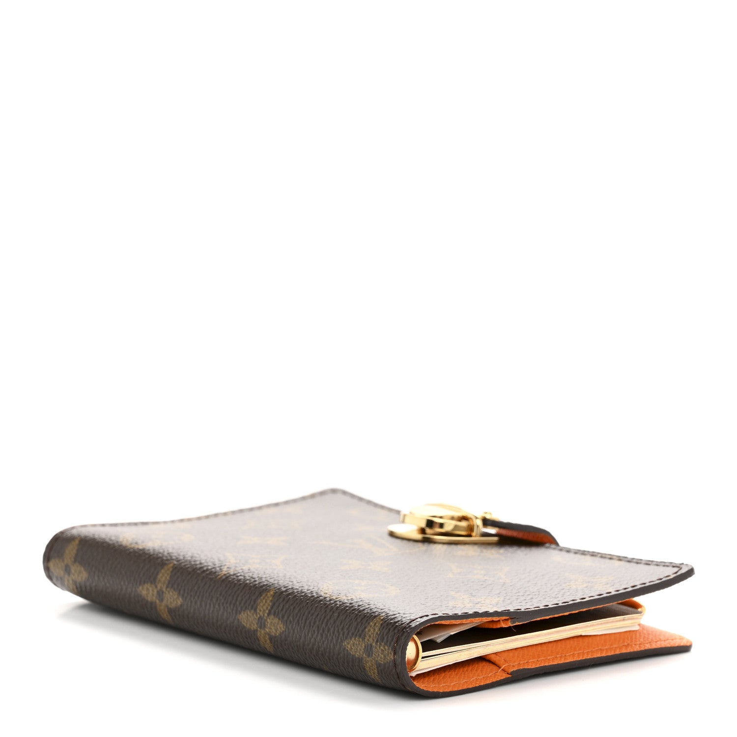 Louis Vuitton Monogram Koala Small Ring Agenda Cover Orange 4 of 9
