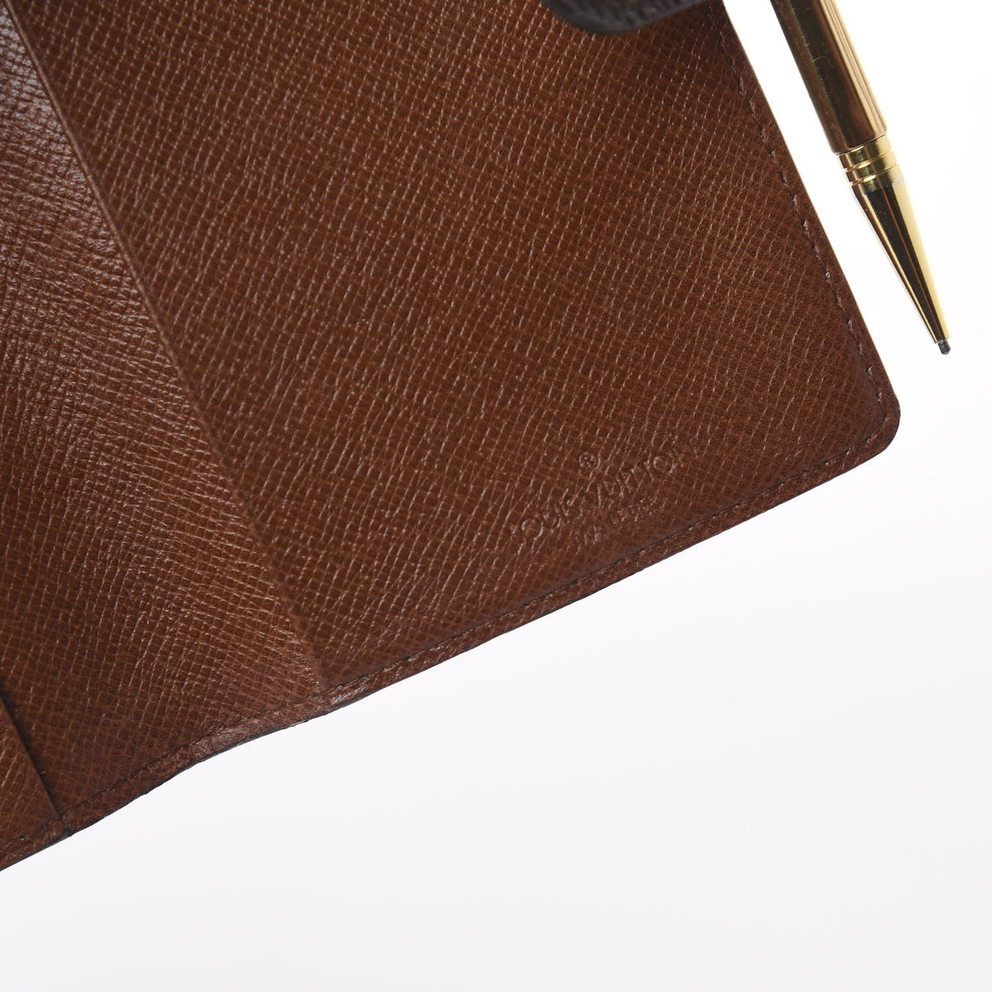 Monogram Mini Agenda Cover