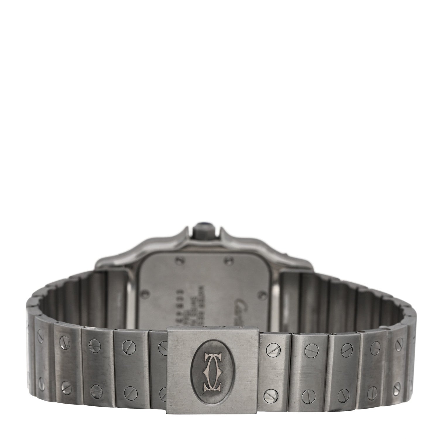 Cartier Stainless Steel 29mm Santos De Cartier Galbee Quartz Watch 3 of 4