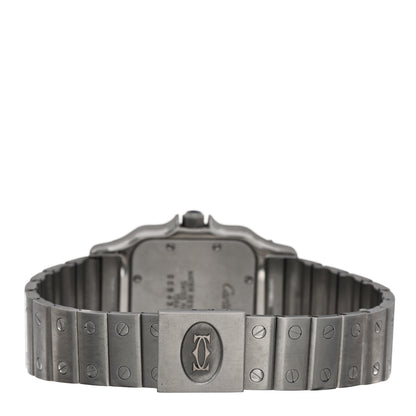 Cartier Stainless Steel 29mm Santos De Cartier Galbee Quartz Watch 3 of 4
