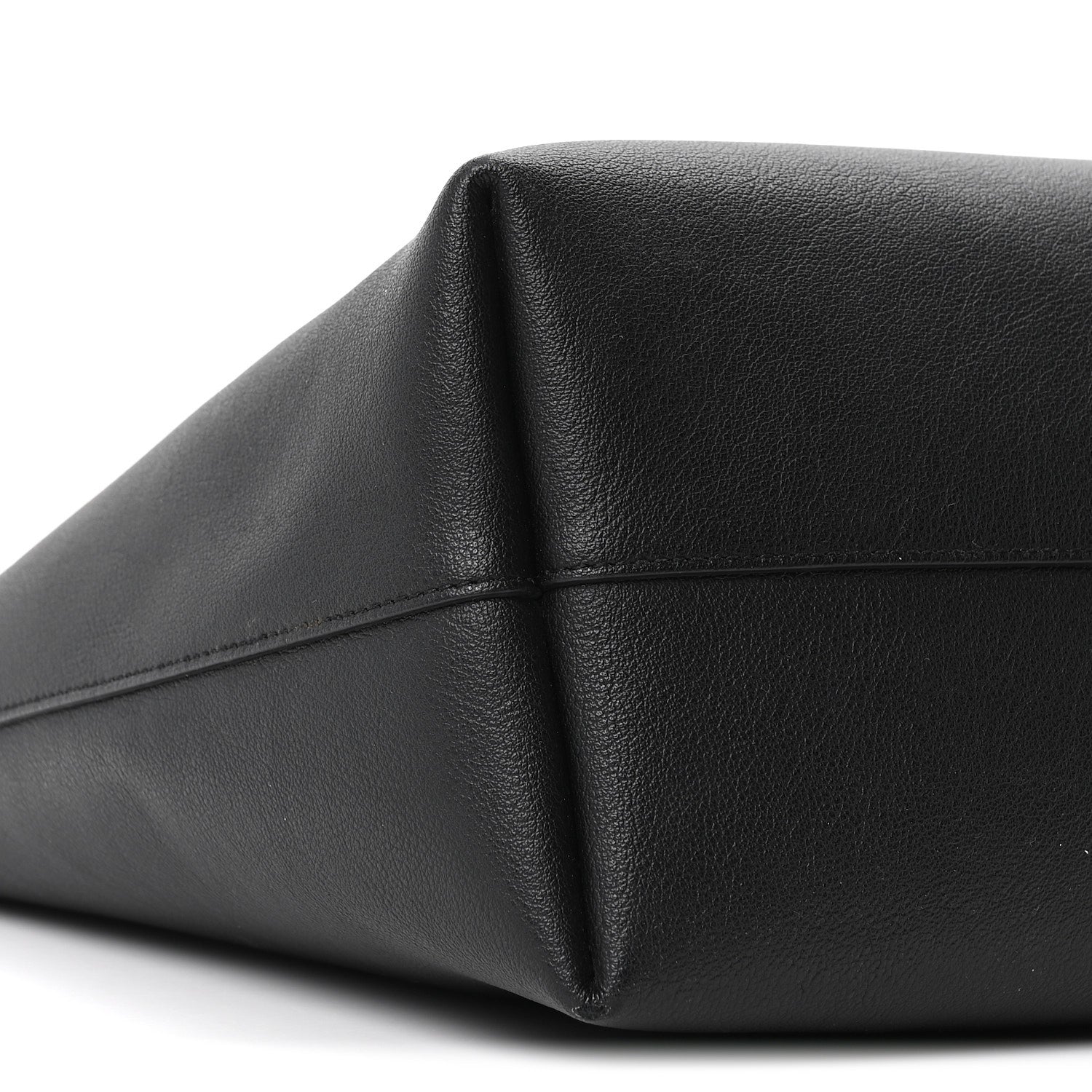 Saint Laurent Calfskin Large Shopping Tote Black 9 of 10