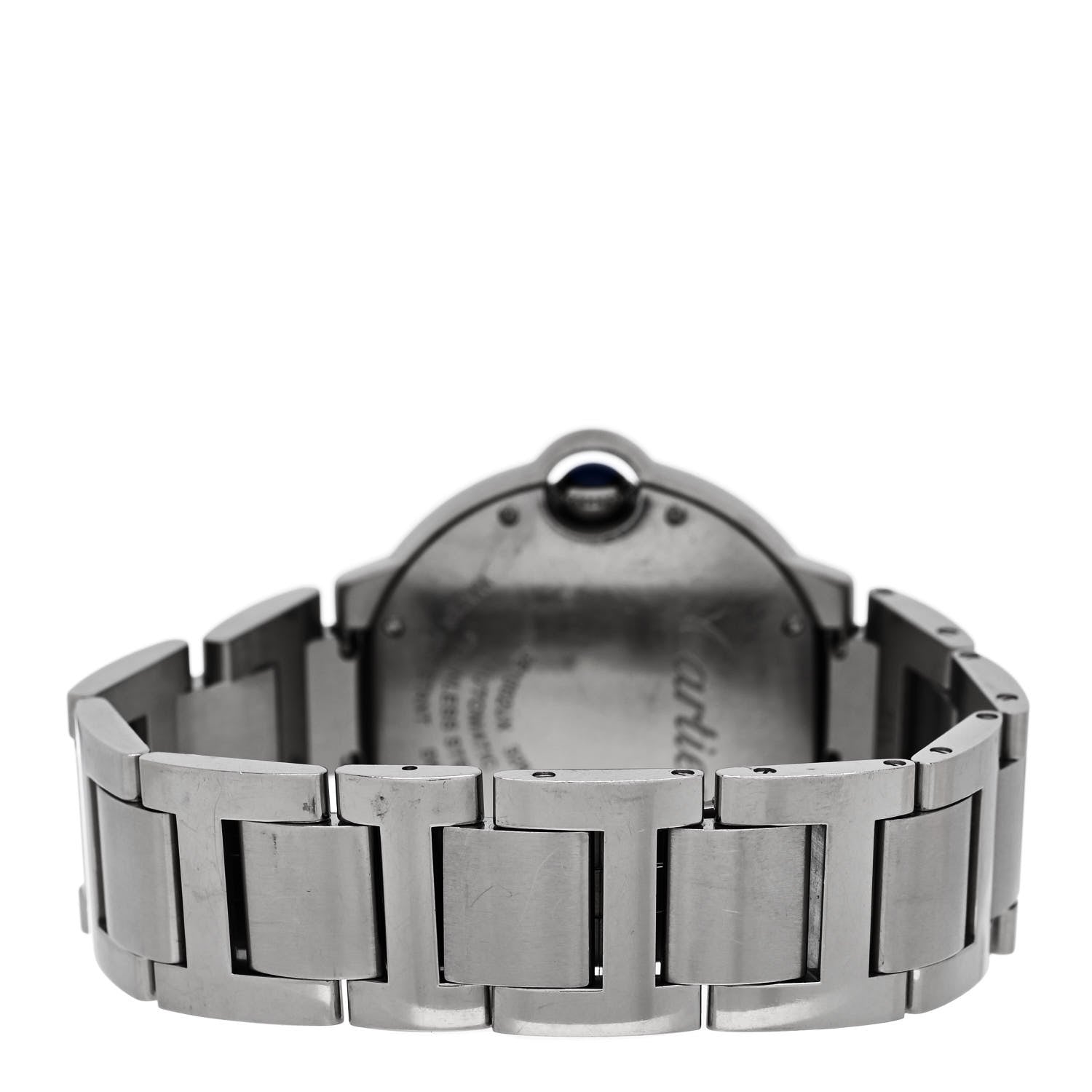 Cartier Stainless Steel 36mm Ballon Bleu De Cartier Automatic Watch 3 of 4