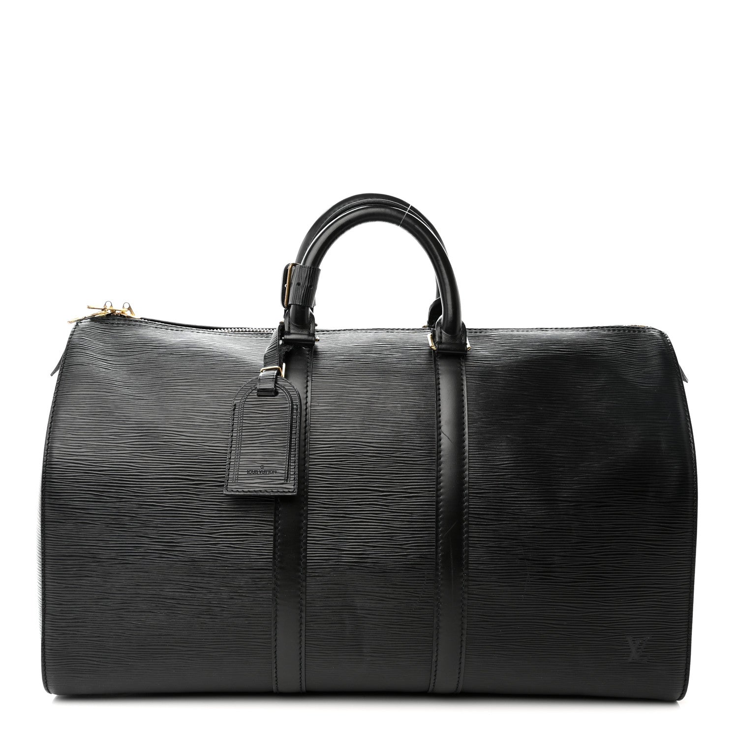 Louis Vuitton Epi Keepall 45 Black 1 of 19