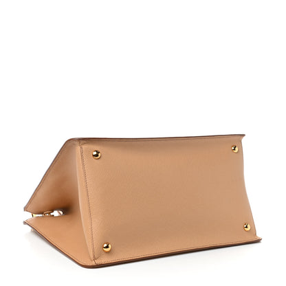Prada Saffiano Shopping Tote Noisette 4 of 5