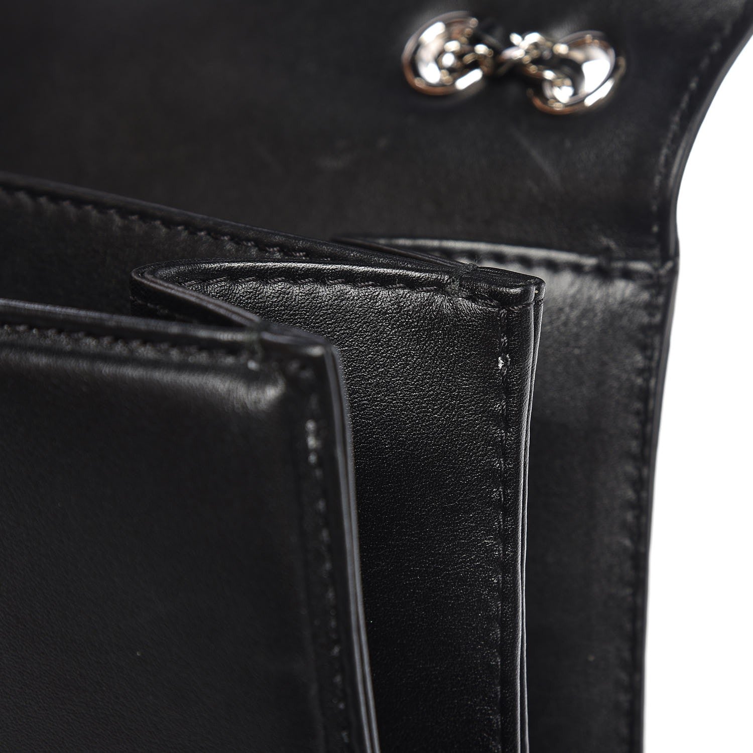 Chanel Calfskin Medium Braided Chic Flap Black 12 of 15