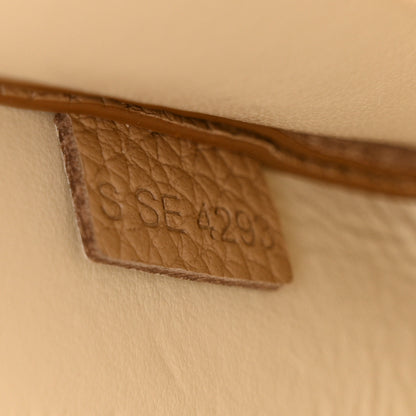 Marc Jacobs Grained Calfskin Mini The Tote Bag Camel 6 of 10