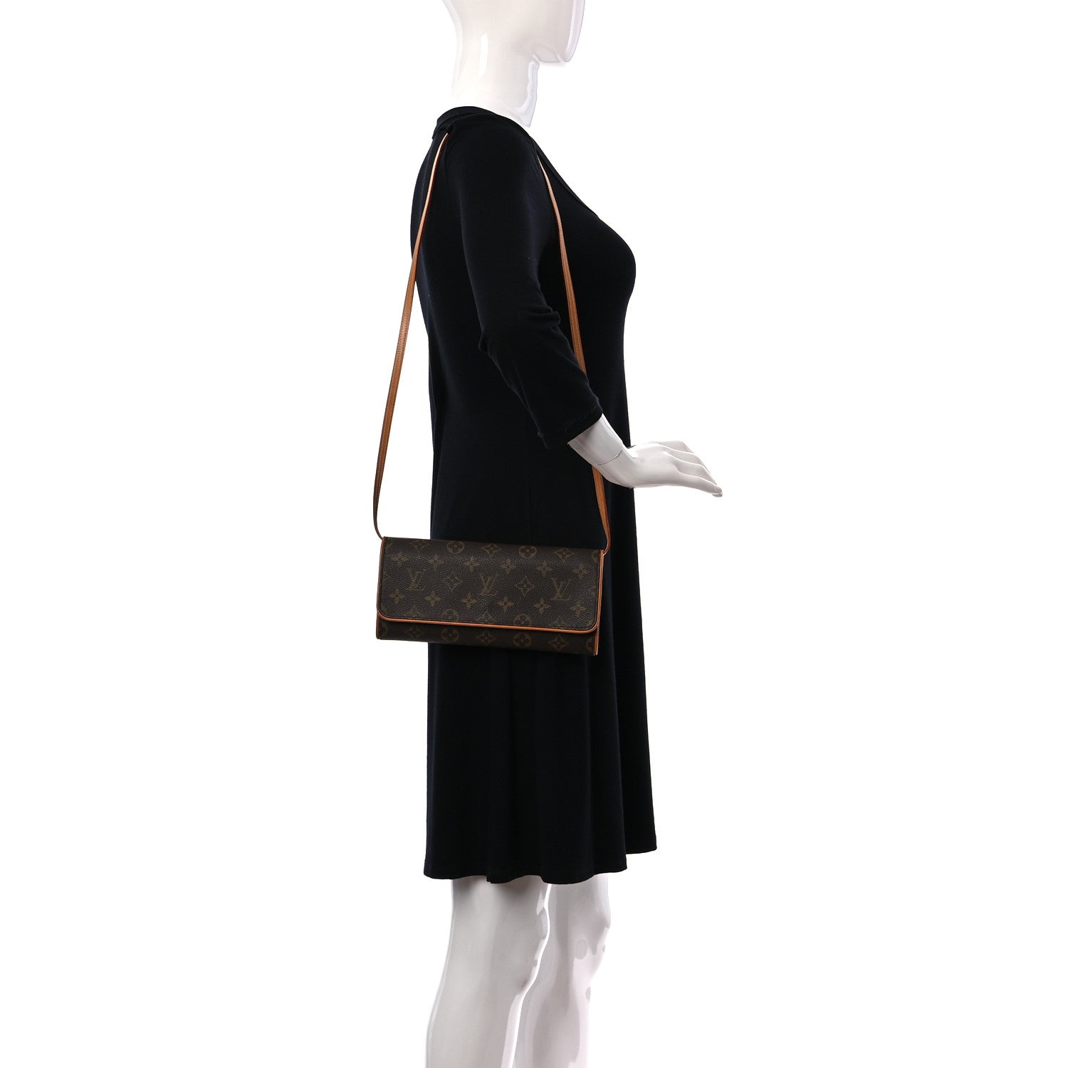 Louis Vuitton Monogram Pochette Twin GM 2 of 9