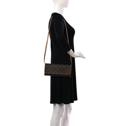 Louis Vuitton Monogram Pochette Twin GM 2 of 9