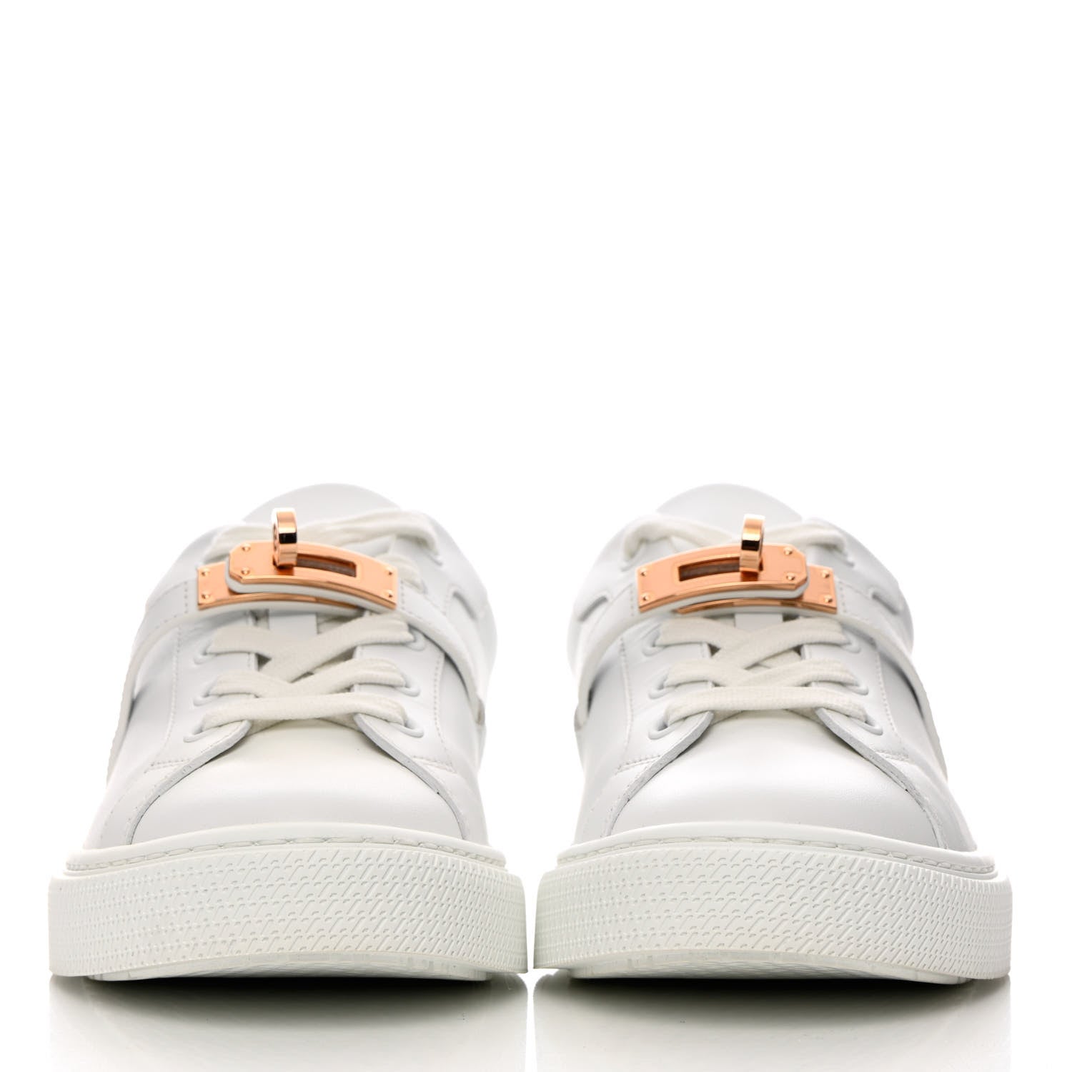 Hermes Calfskin Day Sneakers 35.5 White 2 of 12