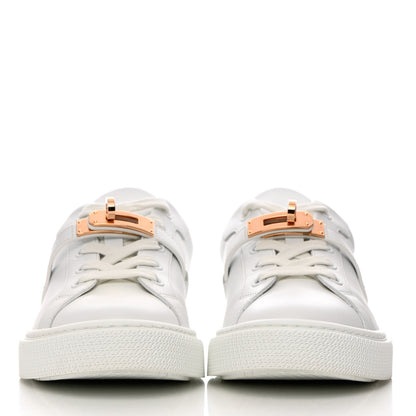 Hermes Calfskin Day Sneakers 35.5 White 2 of 12