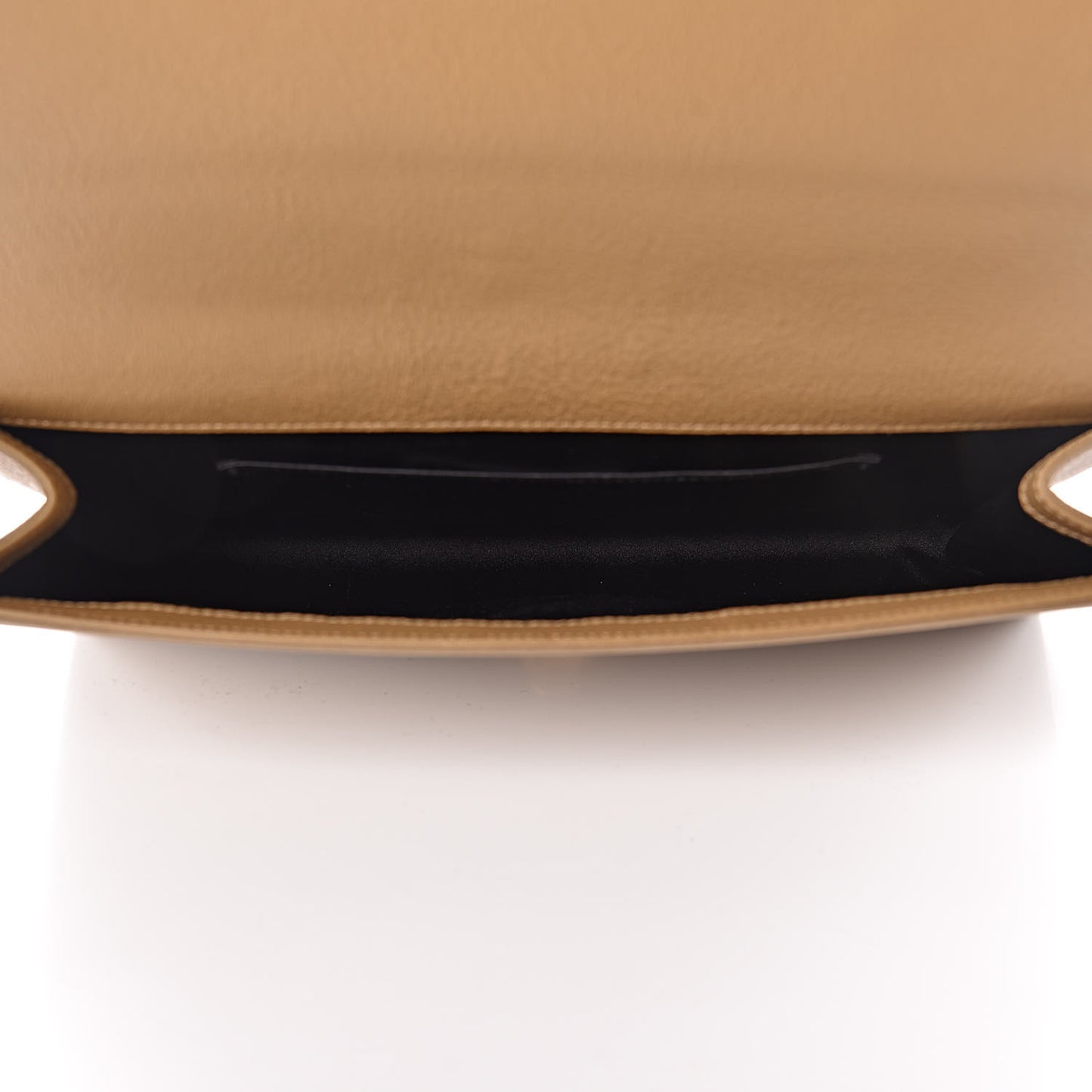 Calfskin Monogram Large Belle De Jour Clutch Beige