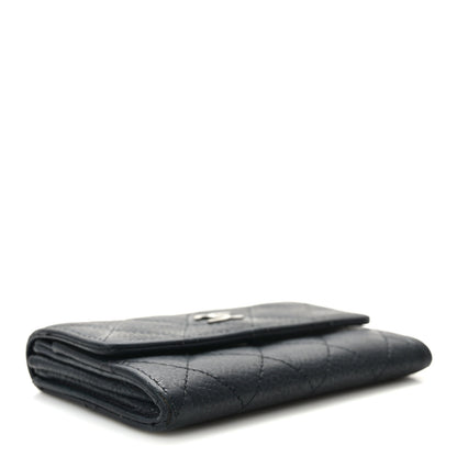 Chanel Caviar Quilted Flap Card Holder Black 4 of 11