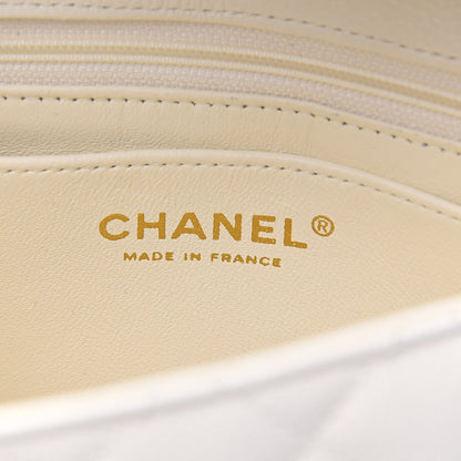 Chanel Caviar Quilted Mini Square Flap White 6 of 14