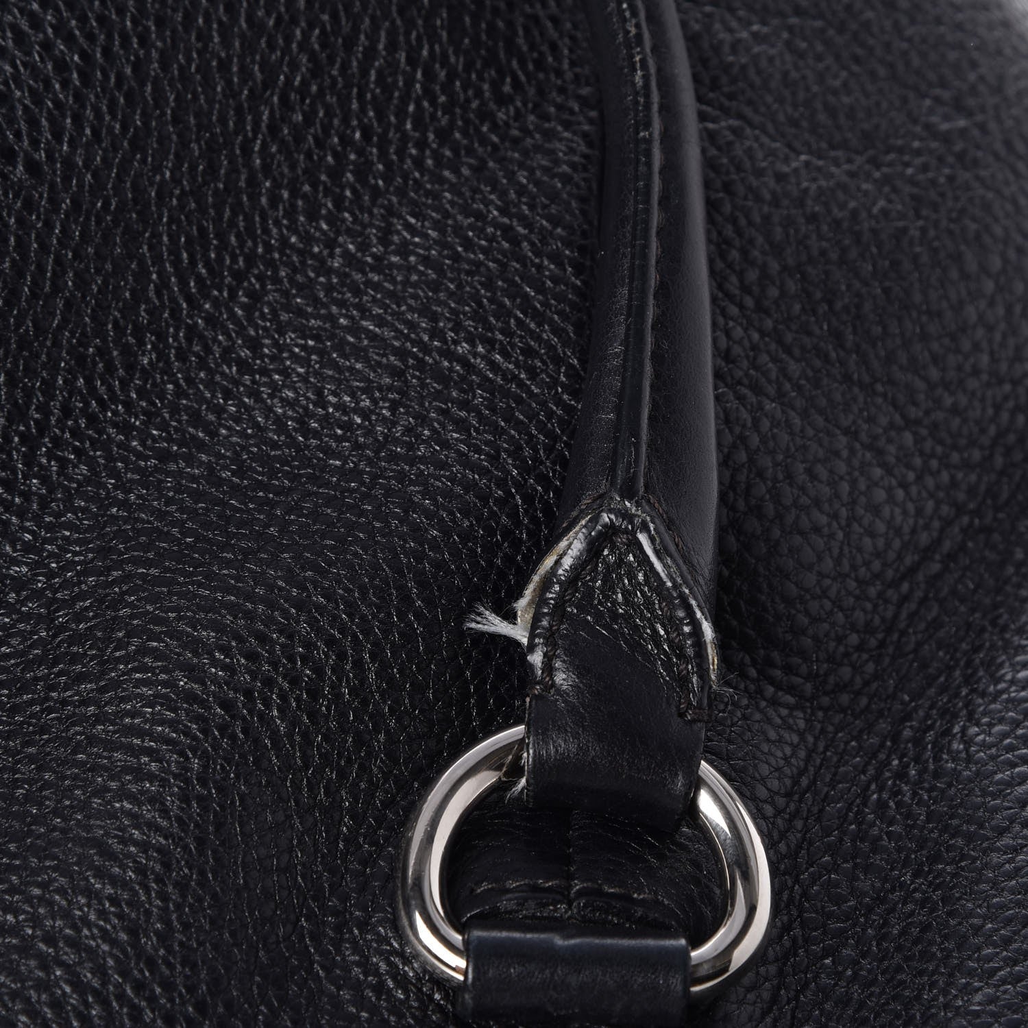 Prada Vitello Daino Tote Nero Black 15 of 20