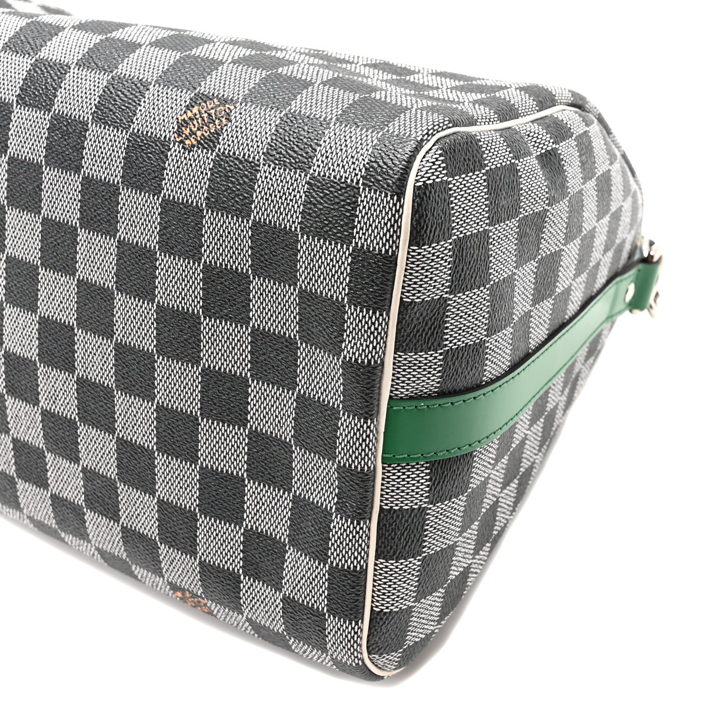Louis Vuitton Damier Speedy Bandouliere 30 Black White 8 of 8
