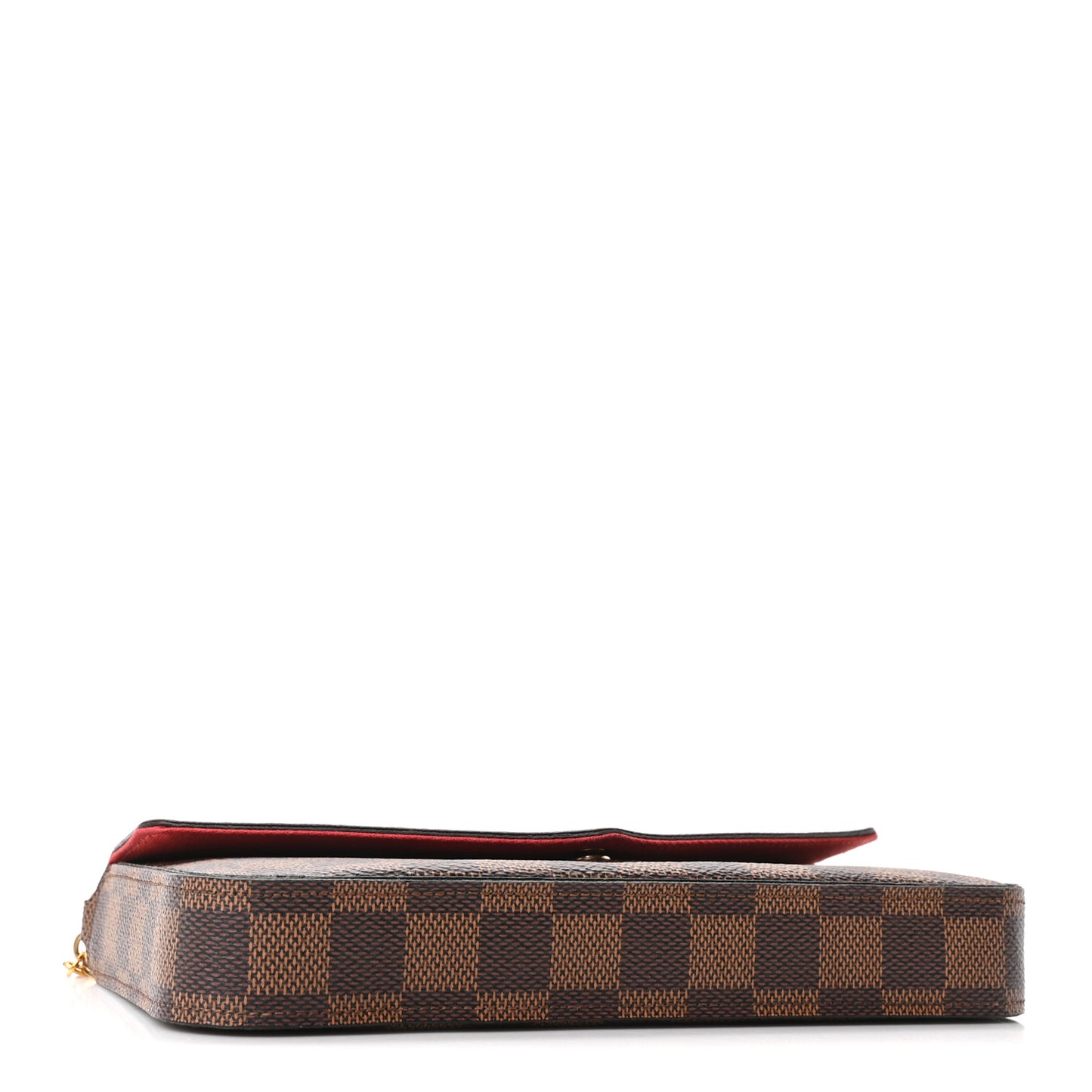 Damier Ebene Pochette Felicie Chain Wallet
