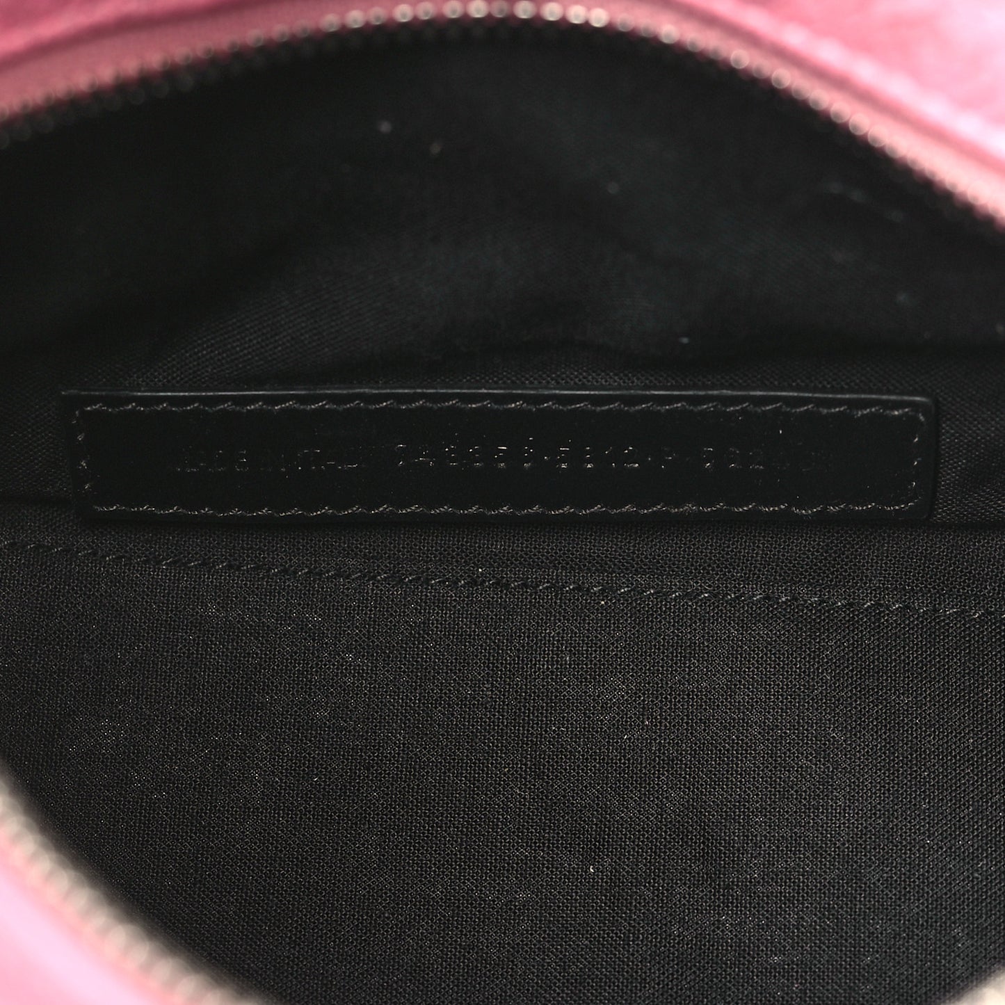 Agneau Arena Dirty Effect Mini Le Cagole Duffle Crossbody Bag Sweet Pink