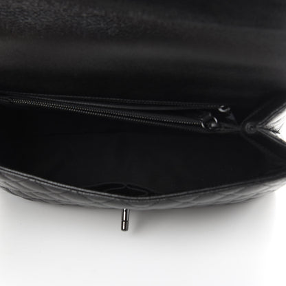 Chanel Caviar Quilted Medium Coco Handle Flap So Black 5 of 13