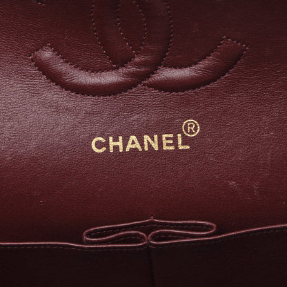 Chanel Lambskin Quilted Medium Double Flap Black 7 of 17