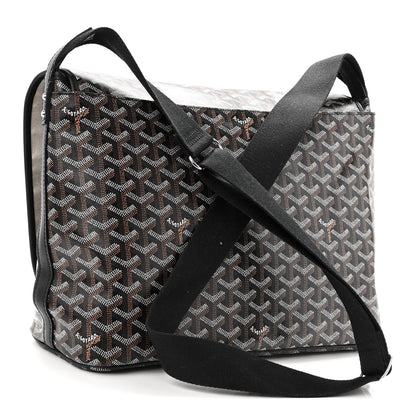 Goyard Goyardine Capetien Messenger Bag Black 3 of 9