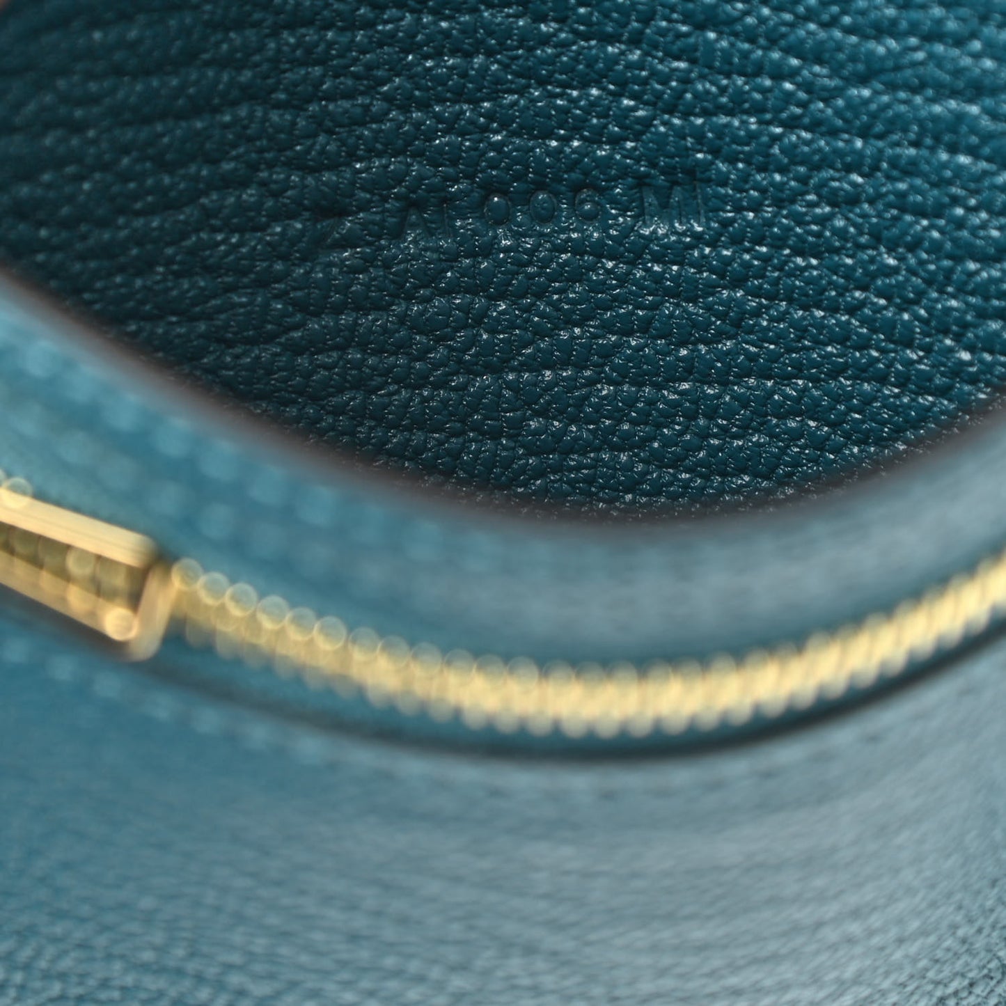 Chevre Mysore Bearn Compact Wallet Vert Bosphore