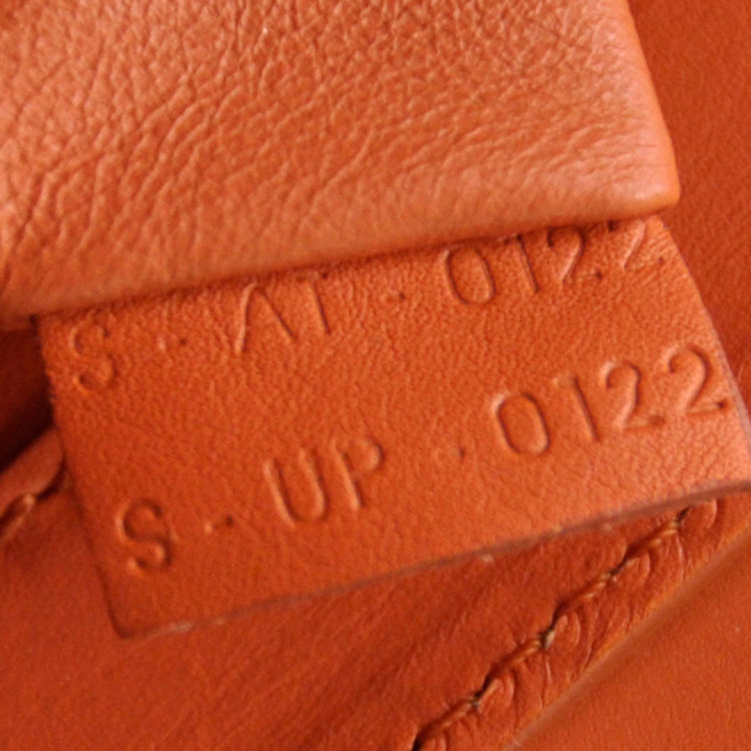Celine Smooth Calfskin Mini Luggage Orange 10 of 10