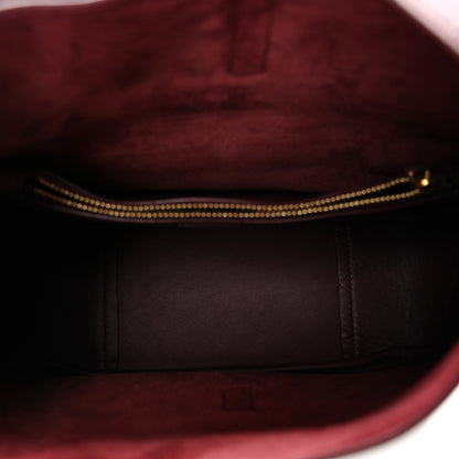 Saint Laurent Smooth Calfskin Small Le 5 A 7 Soft Hobo Rouge Legion 5 of 9