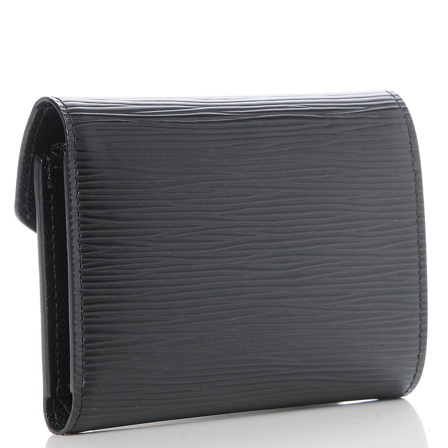 Louis Vuitton Epi Victorine Wallet Black 3 of 8