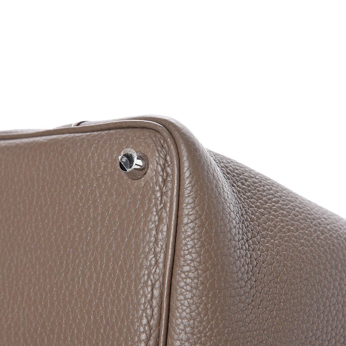 Taurillon Clemence Picotin Lock 18 PM Etoupe