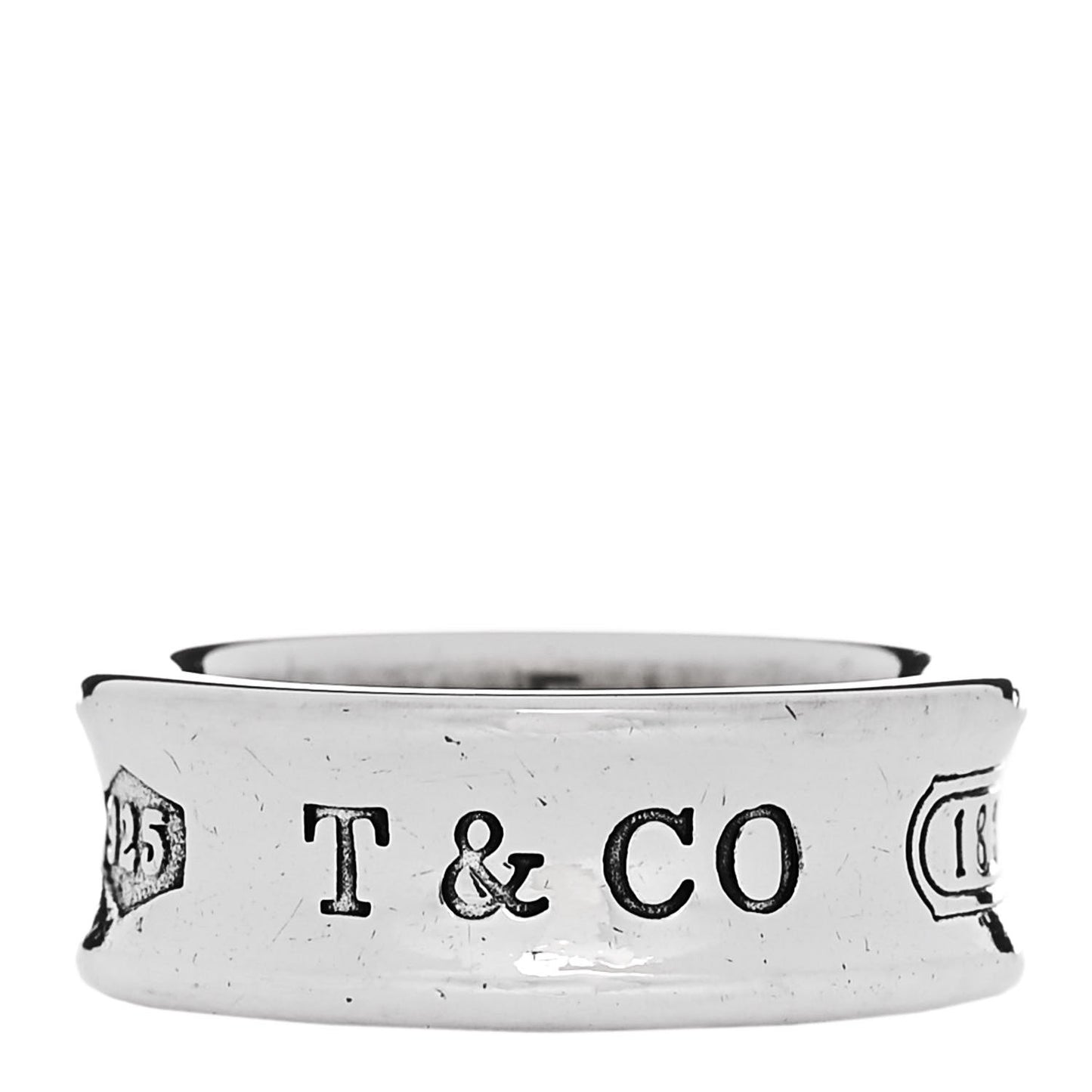 Sterling Silver 1837 Band Ring 47 4.25