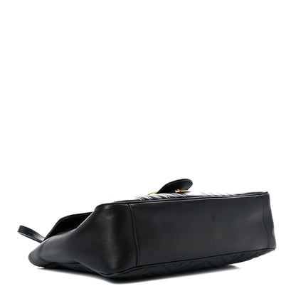 Gucci Calfskin Matelasse Large GG Marmont Shoulder Bag Black 5 of 22